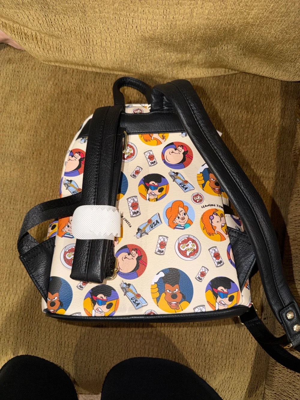 Disney Parks x Loungefly goofy movie backpack